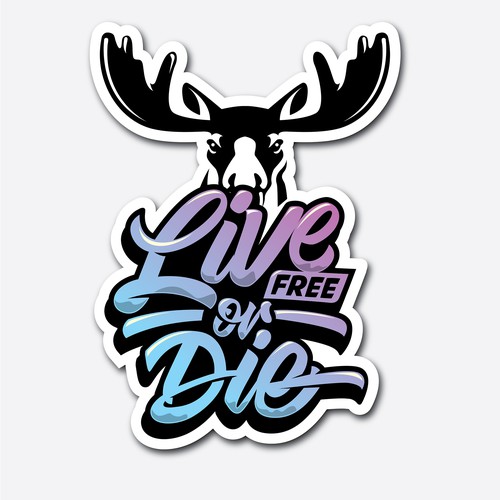 New Hampshire Sticker Designs