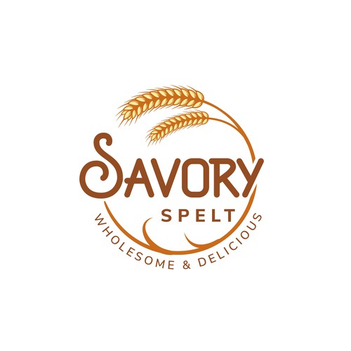 Savory Spelt logo design