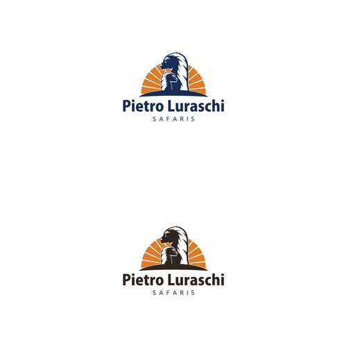 Create a logo for  a safari guide