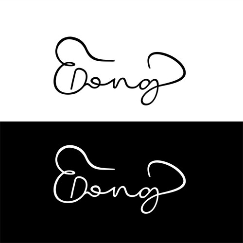 Create funny logo for "Dong" headphone accessory