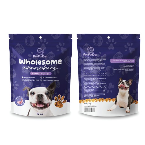 Dog Treats Pouch Packaging