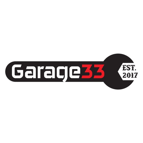 Garage 33 Wrench Logo