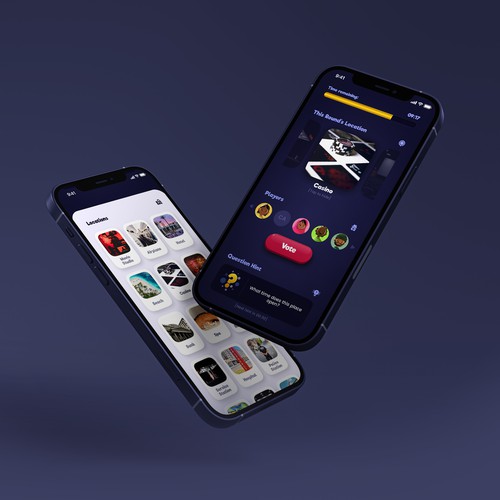 Design for Spy game app