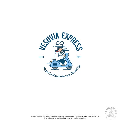 logo concept VESUVIA EXPRESS