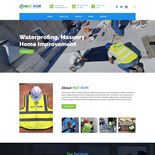 Website design