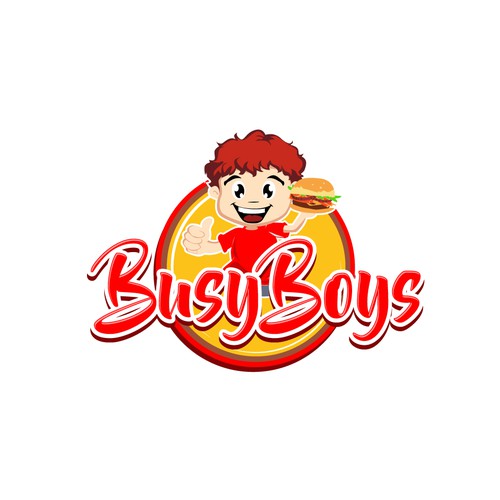 bold logo for burger