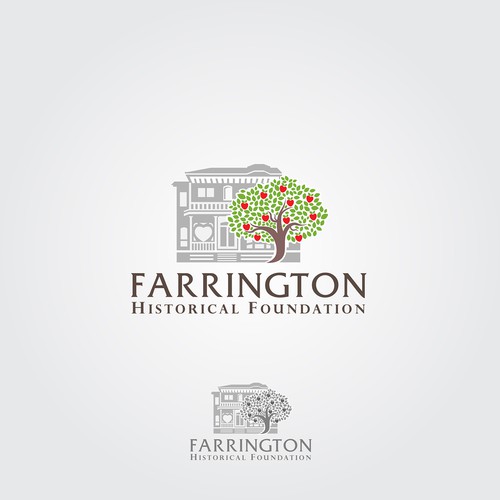 Logo re-design for historic house and non-profit foundation