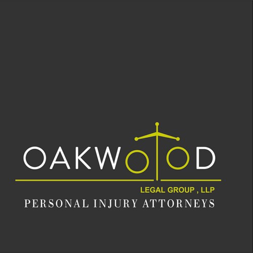 Sleek logo for Oakwood law firm