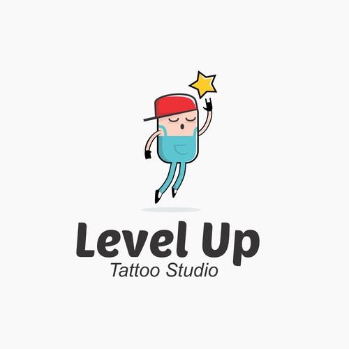 Pop culture style logo for Tatoo Studio