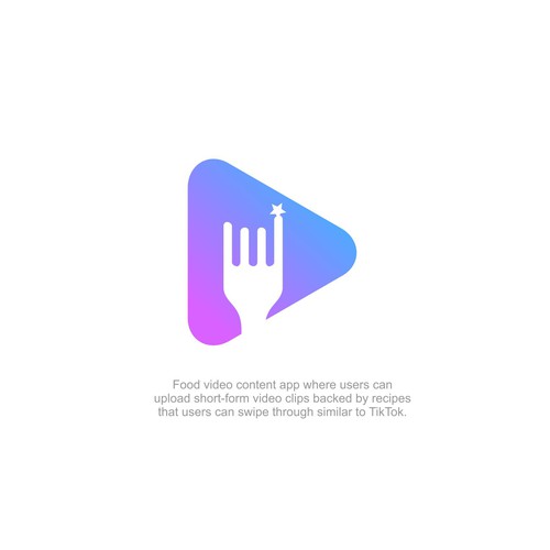 Food video content app