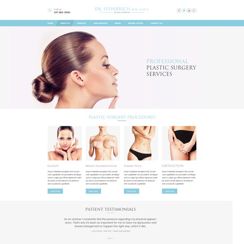 Homepage Design