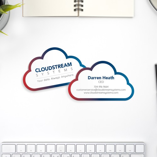 Business card for Cloudstream systems