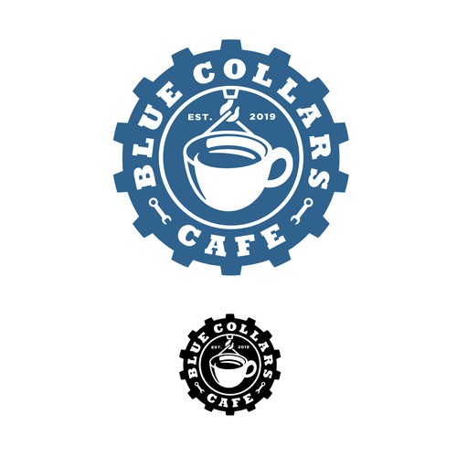 Blue Collars Cafe Logo