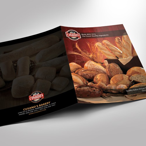 Folder for Cusano's Bakery Needed