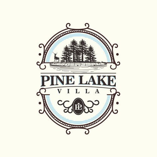 Pine Lake Villa "logo design"