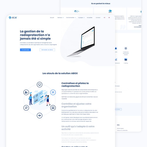 Landing page SAAS