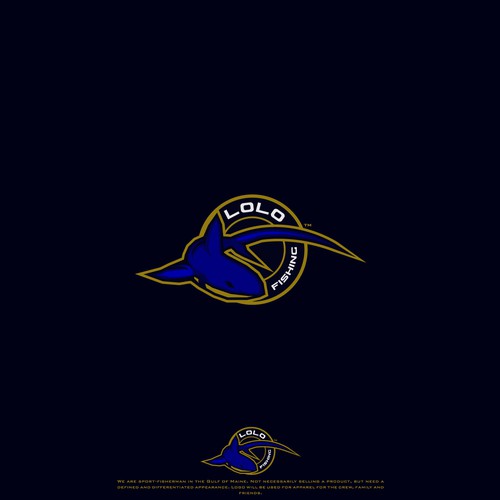 Bold Design for LOLO Fishing LogoDesign contest