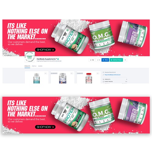 International Supplement Brand Banner