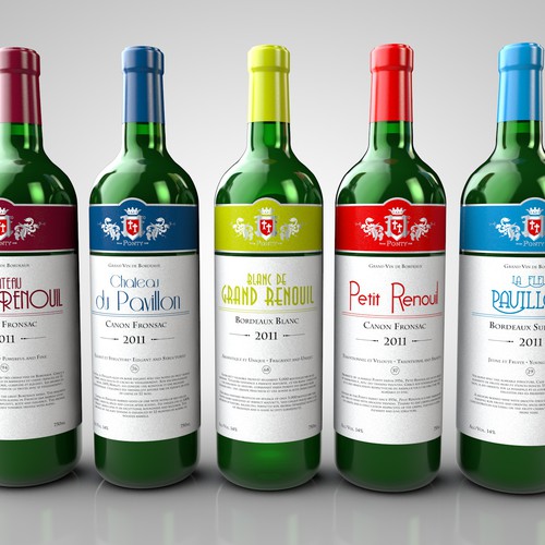 Ponty Wine labels