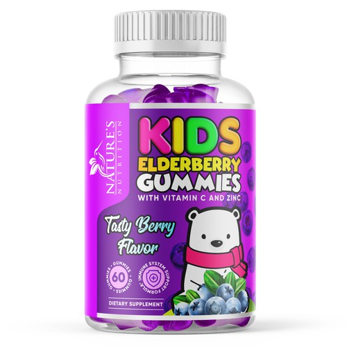 Kids Elderberry Gummies Design