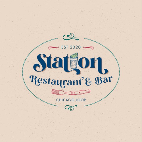 Logo for restaurant and bar