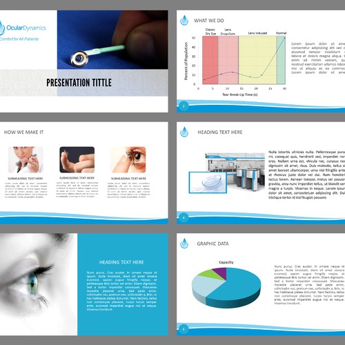 Powerpoint Template for Innovative Medical Device Company