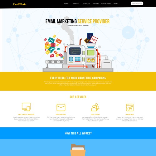 Landing Page Design