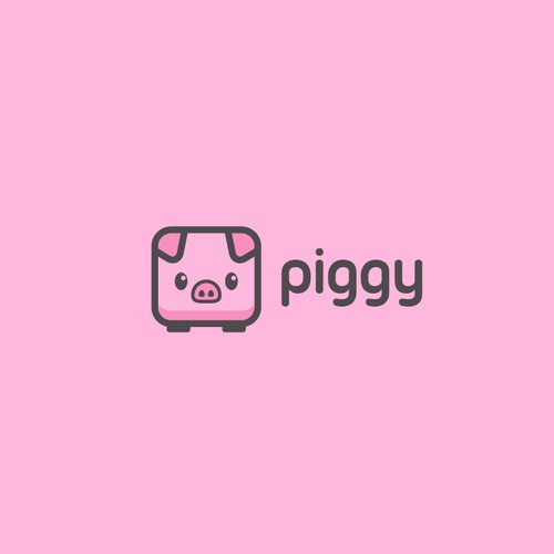 Create an amazing logo for Piggy