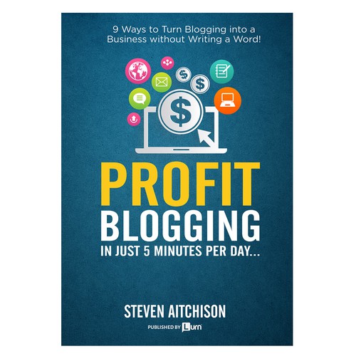 Book cover for blogging