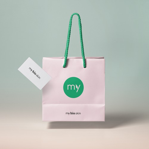 Logo for Bio cosmetic brand "My bio skin"