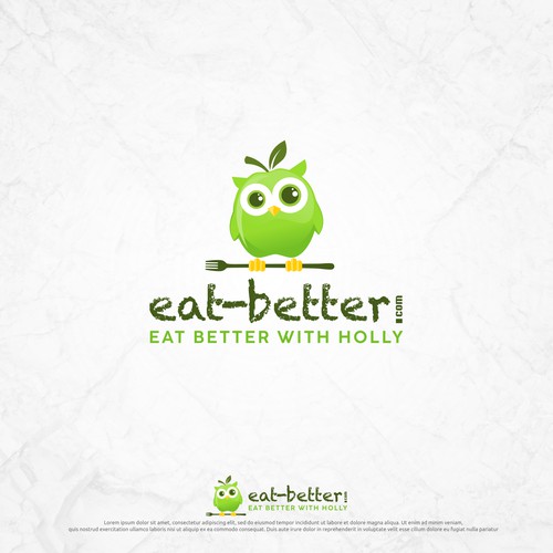 fun logo for eat-better, International Nutritionist Service