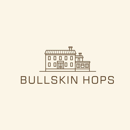 Bullskin Hops Icon Line art