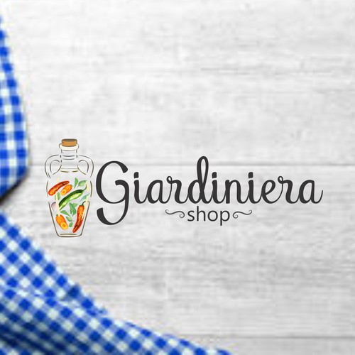 logo concept for GIARDINIERA