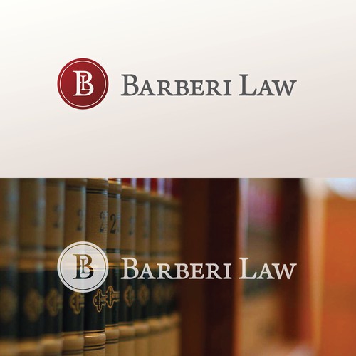 Create a bold and sophisticated logo for Barberi Law.