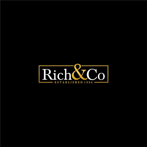 Modern logo concept for Rich&co.