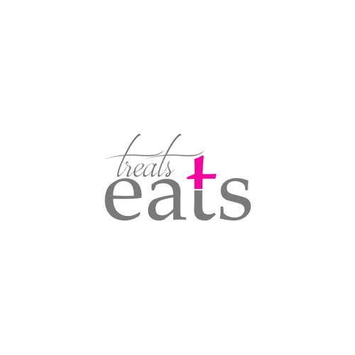 Create a clean, simple logo for a food and cocktail blog