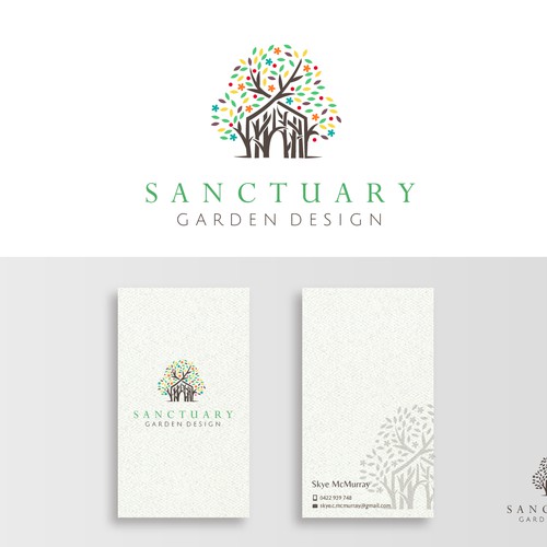 Logo design for garden design company