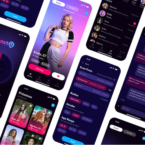 NEXTU App Design