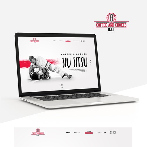 BJJ website design