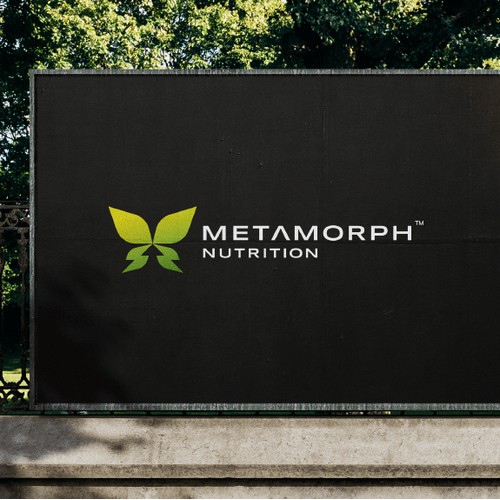 Metamorhp nutrition logo concept