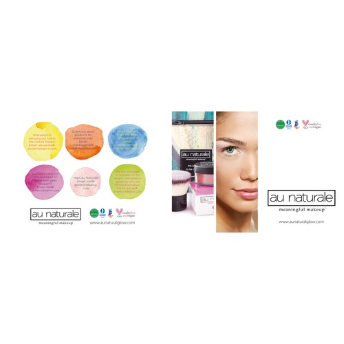 New brochure design wanted for Au Naturale Cosmetics