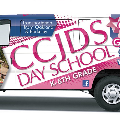 School Van Wrap Design