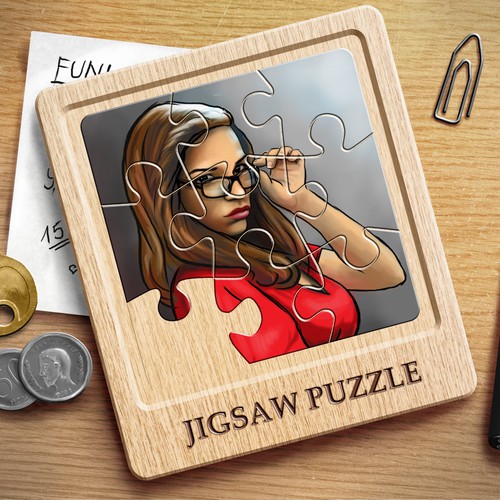 Splash image for jigsaw puzzle app