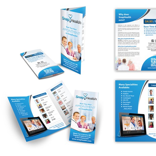 brochure design for SnapHealth