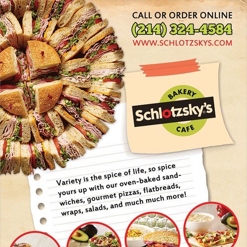 Ad for Schlotzsky's Cafe and Bakery