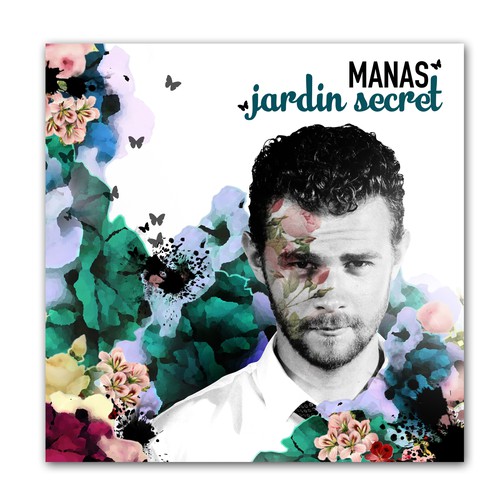 Album cover for manas.  Jardin Secret 