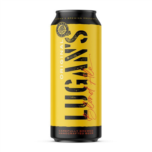 Lugan's Blonde Ale beer can