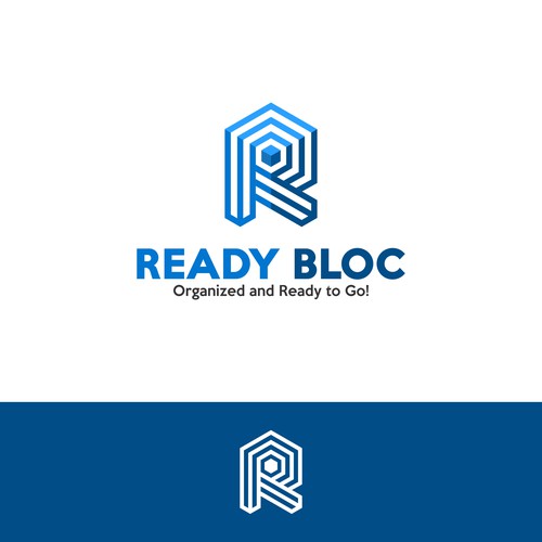 Ready bloc logo design