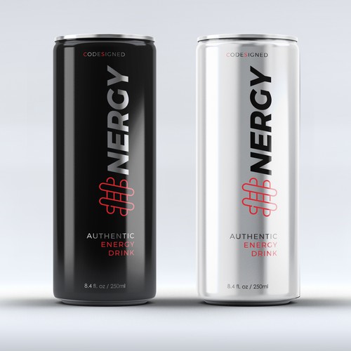 Energy drink design concept