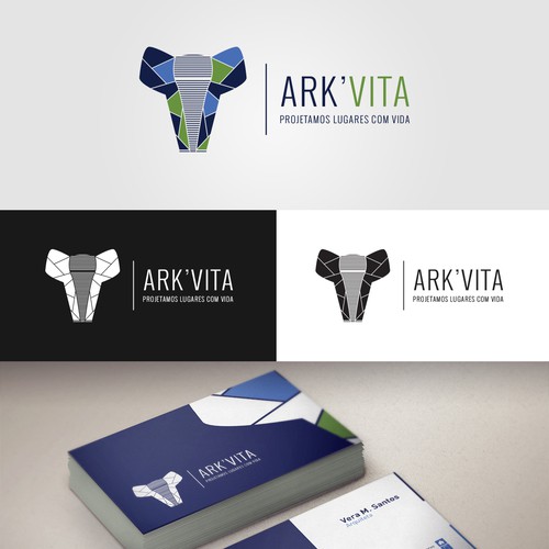 Winning entry for Ark'Vita Logo Contest